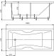Акриловая ванна Aquatek Феникс FEN160-0000022 160х75 см с фронтальным экраном сборно-разборный сварной каркас
