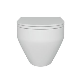 Унитаз подвесной Maretti Calabria безободковый с микролифтом, CA10PBM29-844, белый