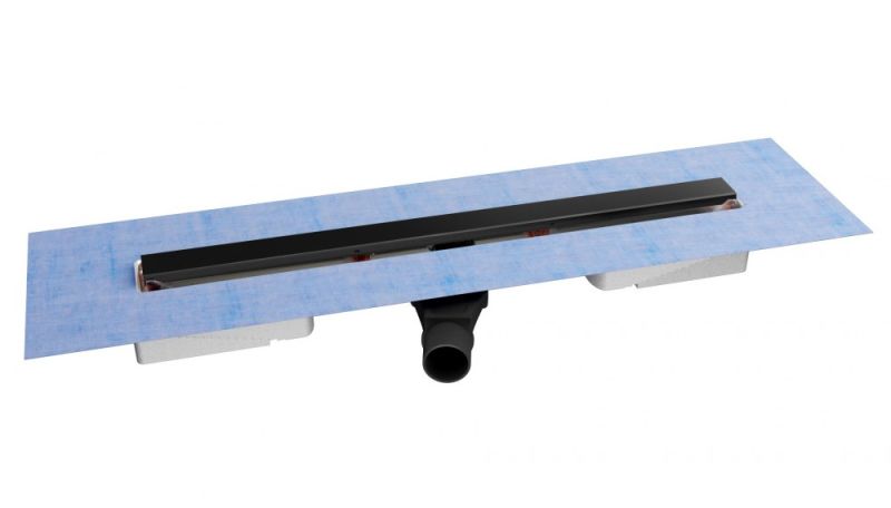 Душевой лоток Berges C1 Norma 095137 60см чёрный матовый