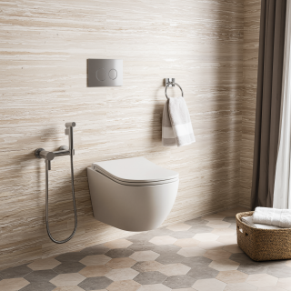 Унитаз подвесной безободковый (торнадо) DQ M?nchen 520*360*360мм, сиденье микролифт, белый (DT1566516)