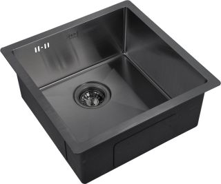 Мойка кухонная Zorg Inox PVD PVD 4444 GRAFIT