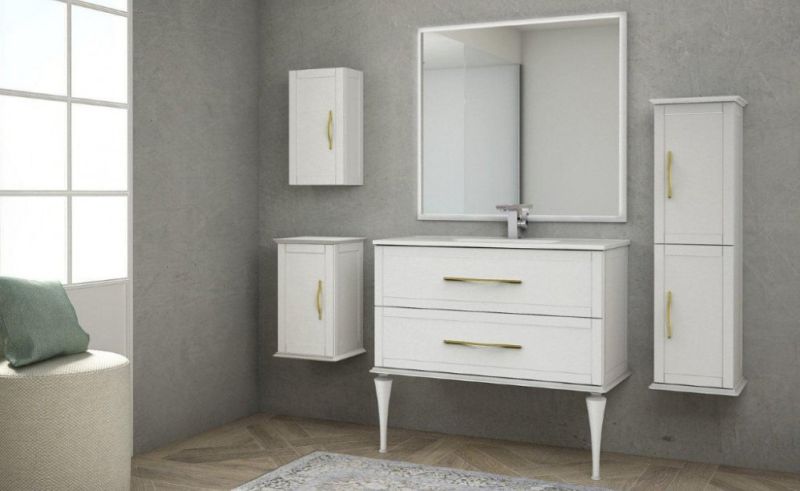 Тумба под раковину Cezares 74x55 Bianco opaco Tiffany 54948