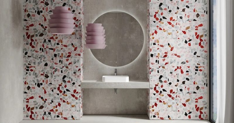 Накладная раковина Salini Callista 01 S-Stone 1101204SMRF 55см RAL полностью