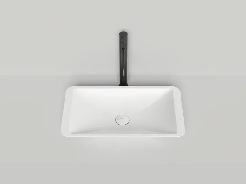 Накладная раковина Salini Callista 03 S-Stone 1101207SMRF 58см RAL полностью