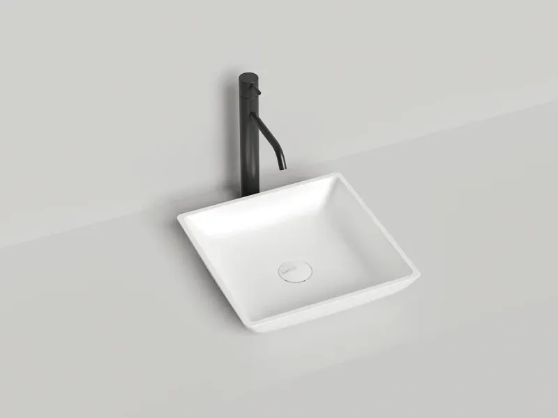 Накладная раковина Salini Callista 04 S-Sense 1101108GRF 38см RAL полностью