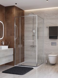 Душевой уголок CEZARES LUX-AH-FS-11-100/90-C-CR