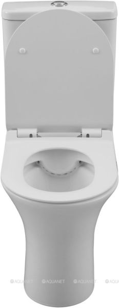 Унитаз-компакт Aquanet Rimless Roll-C CL-12249B 210764 белый