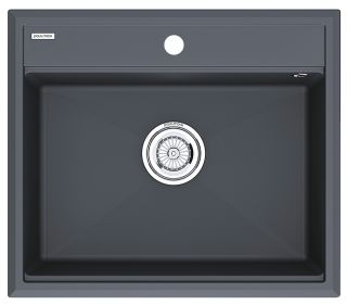 Мойка кухонная Paulmark Stepia PM115951-DG графит