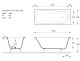 Ванна чугунная Vinsent Veron Concept VCO1507042H 150x70см с отверстиями для ручек