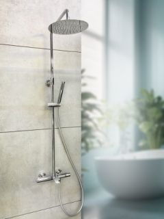 Душевая система с термостатом AltroBagno Costanza 030412 Cr хром