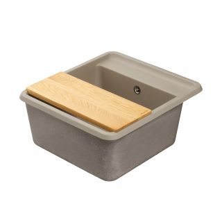 Мойка кухонная Акватон Беллис 57см серый шёлк 1A724932BS250