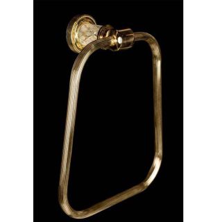 Полотенцедержатель Boheme Murano Crystal золото 10905-CRST-G