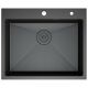 Кухонная мойка DQ DQS604506 60см графит