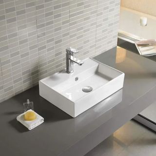 Раковина чаша Velvex 78160, белый