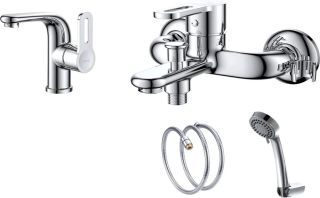 Комплект смесителей DQ DA1350001SET (DA1352101,DA1353201)