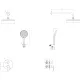 Душевая система DQ для ванны и душа Stuttgart встраиваемая хром (DA1775701)