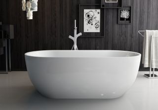 Акриловая ванна BelBagno отдельностоящая, белая BB70-1500-800