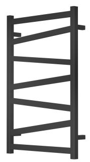 Полотенцесушитель водяной Point Феникс PN15158B П7 50x80см чёрный