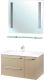 Тумба под раковину Bellezza Луиджи 100см капучино 00000007331