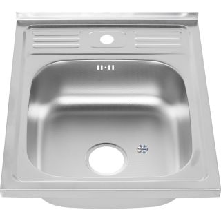 Мойка 5060 Melana 0,8/180 хром с сифоном (099D t*10)