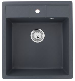 Кухонная мойка Ulgran Classic U-406-343 антрацит