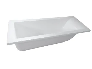 Ванна из литьевого мрамора Эстет Delta 180А silk ФР-00014533 180x70см белый матовый