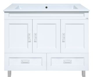 Напольная тумба под раковину Misty Дива 105см белый