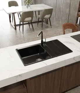 Мойка кухонная GranFest LEVEL LV-860L черный