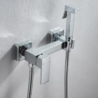 Гигиенический душ со смесителем Shevanik S137 хром
