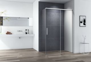 Душевой уголок CEZARES DUET SOFT-M-AH-1-160/80-C-Cr