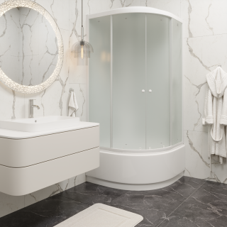 Душевая кабина Parly EB1021 100x100см белый