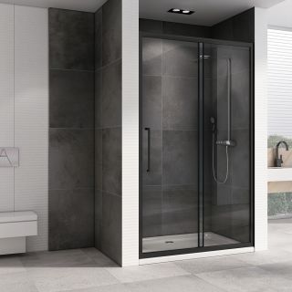 Душевая дверь ABBER Schwarzer Diamant 140см AG30140BH