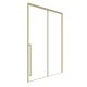 Душевая дверь в нишу Timo T54L 140 см левая золото матовое