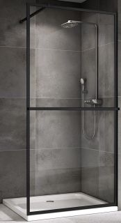 Душевая перегородка ABBER Immer Offen 120см AG60120B