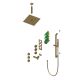 Душевой комплект Timo Selene SX-2239/17SM с термостатом золото матовое