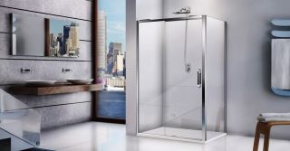 Боковая часть Good Door ANTARES SP-90-C-CH стекло прозрачное