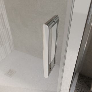 Душевой уголок BelBagno LUCE-AH-1-120/100-C-Cr хром