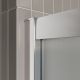 Душевой уголок BelBagno LUCE-AH-2-100/80-P-Cr хром
