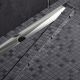 Душевой лоток Timo Drain System DS230209/00 90см с двусторонней панелью plate под плитку хром
