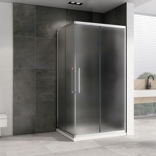 Душевой уголок ABBER Schwarzer Diamant AG02128MH 120x80см хром