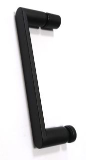 Душевой уголок ABBER Schwarzer Diamant AG30130B-S75B 130x75см чёрный