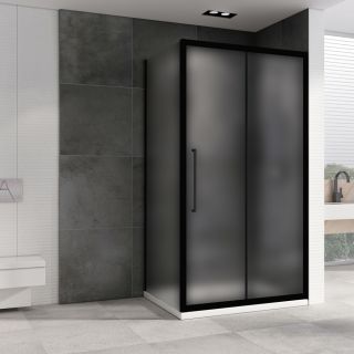 Душевой уголок ABBER Schwarzer Diamant AG30130BMH-S90BM 130x90см чёрный