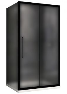 Душевой уголок ABBER Schwarzer Diamant AG30160BMH-S100BM 160x100см чёрный