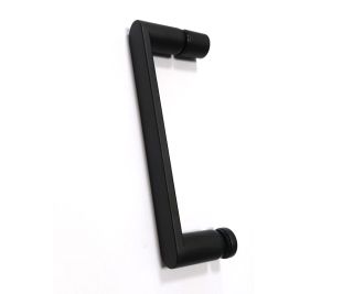 Душевой уголок ABBER Schwarzer Diamant AG30170B-S50B-S50B 170x50см чёрный