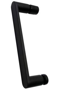 Душевой уголок ABBER Sonnenstrand 100x70см чёрный AG04100BS-S70B