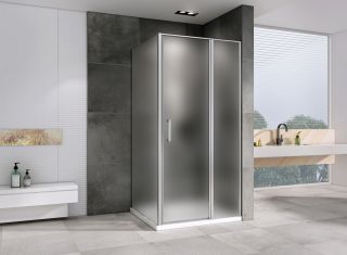 Душевой уголок ABBER Sonnenstrand AG04100MS-S85M 100x85см хром