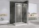 Душевой уголок ABBER Sonnenstrand 100x100см хром AG07100-S100