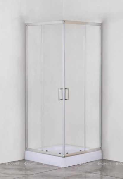 Душевой уголок Aquanet SE-800S 270064 80x80 см профиль хром стекло прозрачное