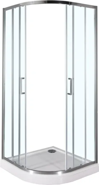 Душевая дверь Aquanet Alfa NAA2142 185040 100 см стекло прозрачное профиль хром