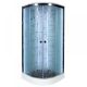 Душевая кабина Deto ЕМ1510 LED с гм. 100х100х220 см